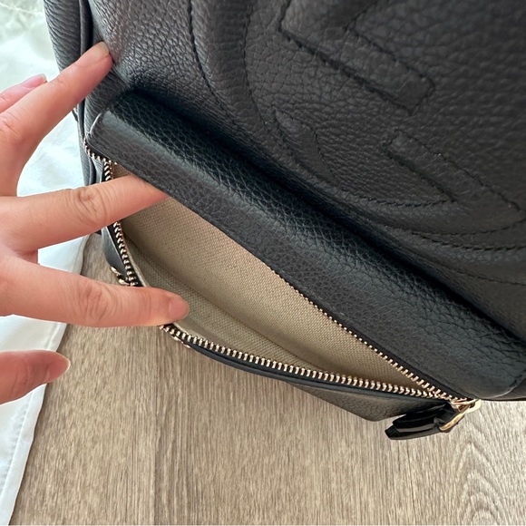 Gucci Soho Leather Backpack - Picture 6 of 7